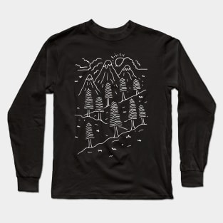 Hiking Trails (for Dark) Long Sleeve T-Shirt